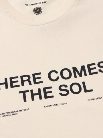 Thinking MU Shirt ' SOL ' in White