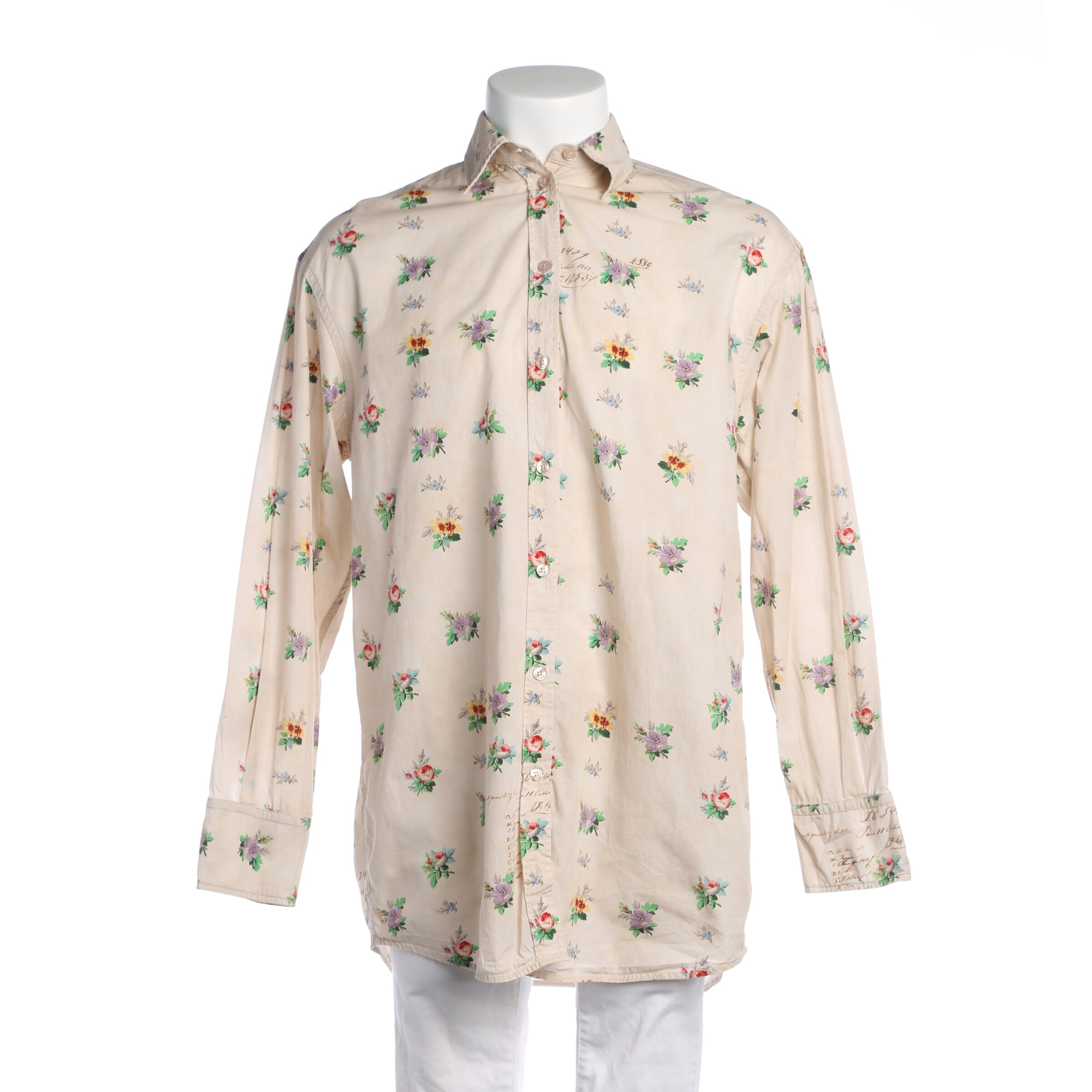 Sportmax Button Up Shirt in L in Mixed colors: front