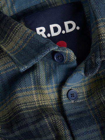 R.D.D. ROYAL DENIM DIVISION Comfort fit Button Up Shirt in Brown