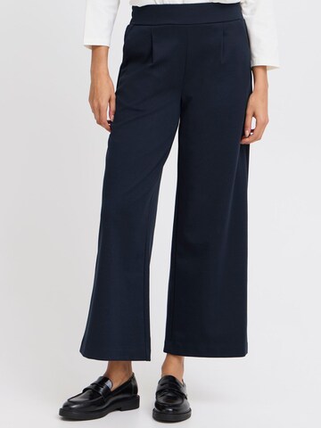 b.young - regular Pantalón deportivo ' BYRIZETTA WIDE PANTS CROPPED ' en azul