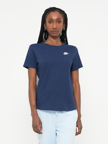 Nike Sportswear Paita 'Club Essential' värissä sininen