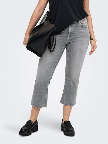 ONLY Carmakoma - Acampanado Vaquero 'CARWILLY' en gris: frente