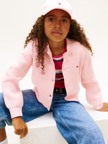 TOMMY HILFIGER Kardigan 'CHENILLE' w kolorze różowy