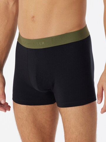 Boxer di SCHIESSER in nero: frontale