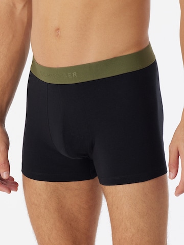 SCHIESSER Boxer shorts '95/5' in Black: front