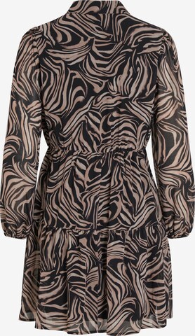 VILA Shirt Dress 'Karolina' in Black