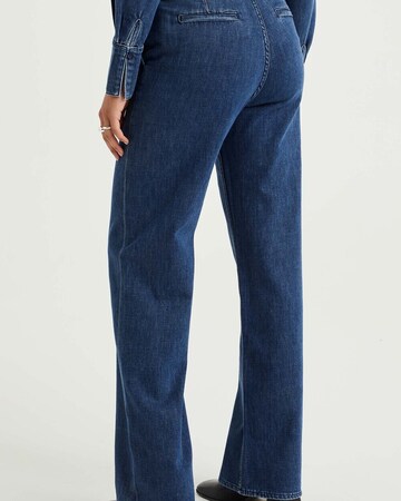 WE Fashion Flared Jeans in Blauw