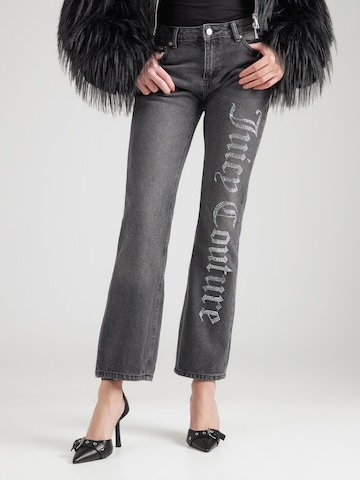 Juicy Couture Flared Τζιν σε μαύρο: μπροστά