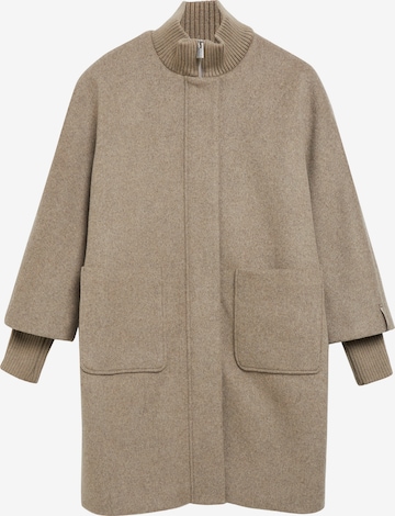 Manteau mi-saison COMMA en marron : devant