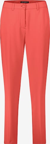 Pantaloni con piega frontale di Betty Barclay in rosso: frontale