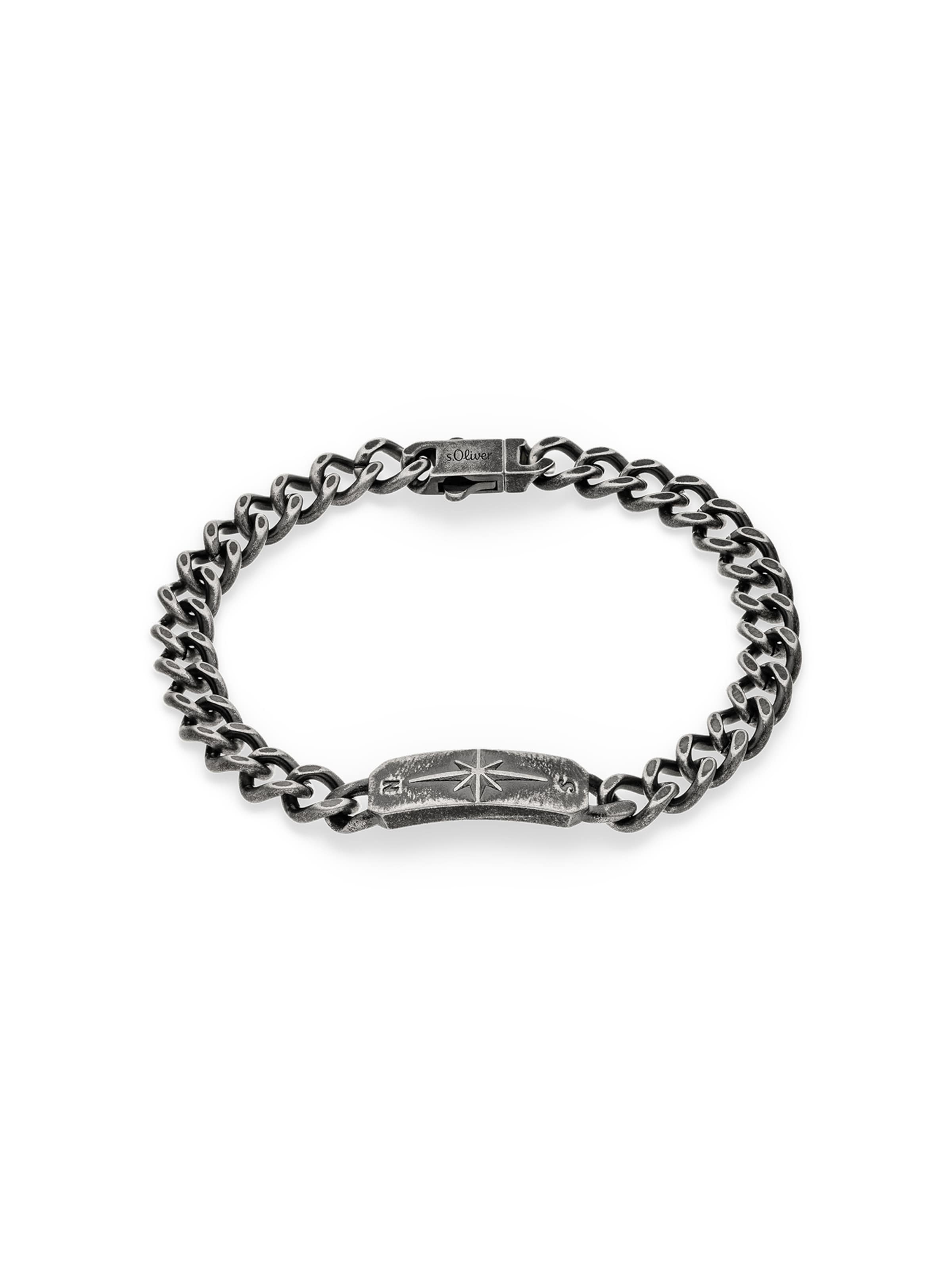 s.Oliver Bracelet in Grey: front