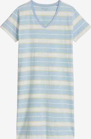 Chemise de nuit ' Mix N Match ' Marc O'Polo en bleu : devant