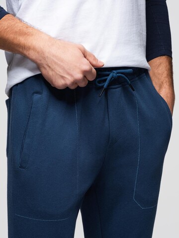 Ombre Regular Broek in Blauw