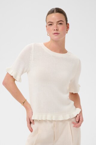 Kaffe - Jersey 'Lindsay' en blanco: frente