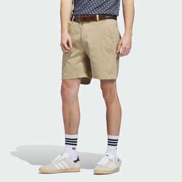 Regular Pantalon de sport ADIDAS PERFORMANCE en beige : devant