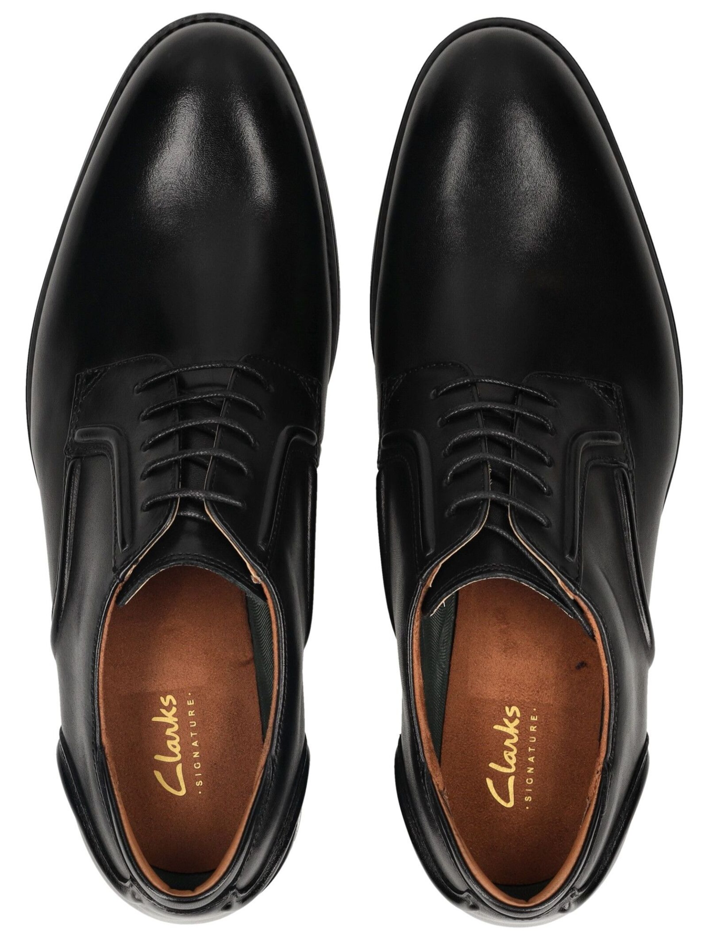 CLARKS Schnürschuh in Schwarz