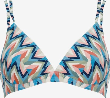 OLYMPIA T-Shirt Bikinitop in Mischfarben: Vorderseite