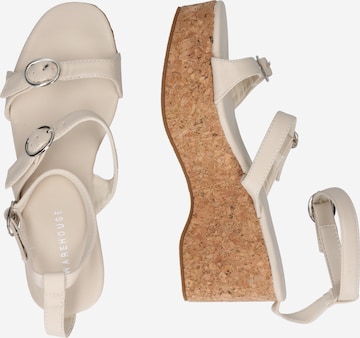 Warehouse Sandalen met riem in Beige