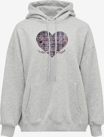 MYMO - Sudadera en gris: frente