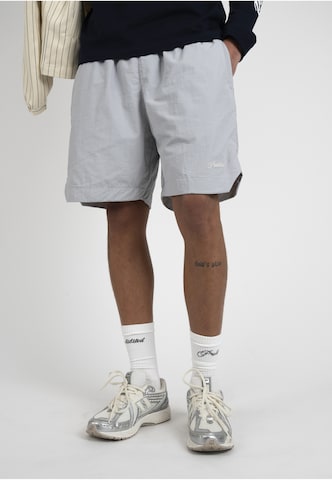 Prohibited Wide leg Broek 'Low Tide' in Grijs: voorkant