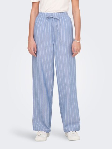 Regular Pantalon JDY en bleu : devant