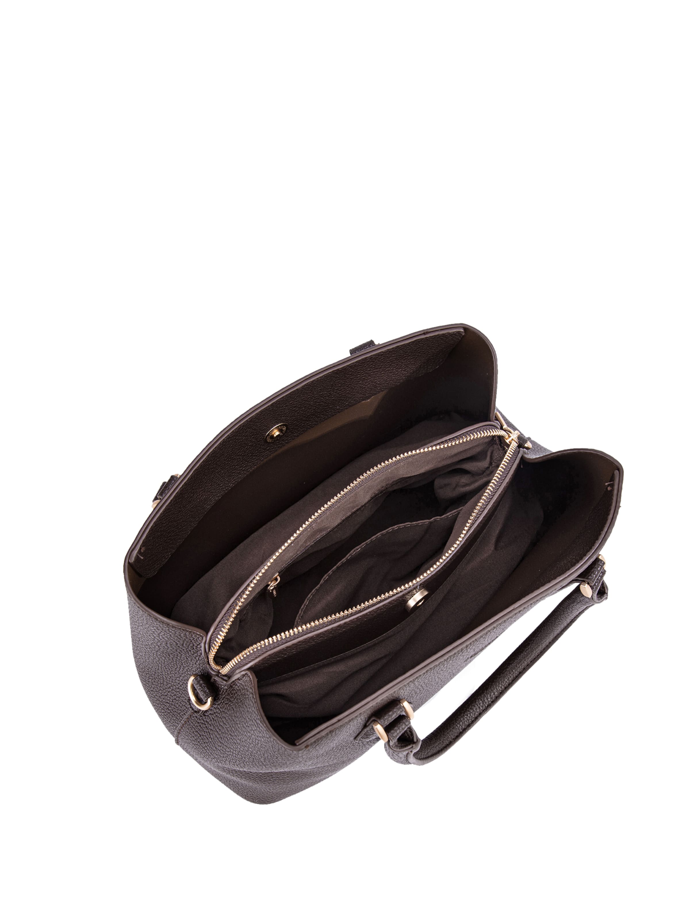 Borsa a mano 'Borsa a Mano Donna Vegan Leather con Tracolla Rimovibile - Diana&Co' di Diana&Co. in grigio