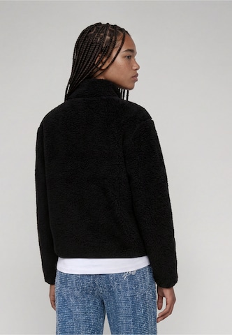Giacca di pile 'Essential' di Karl Kani in nero