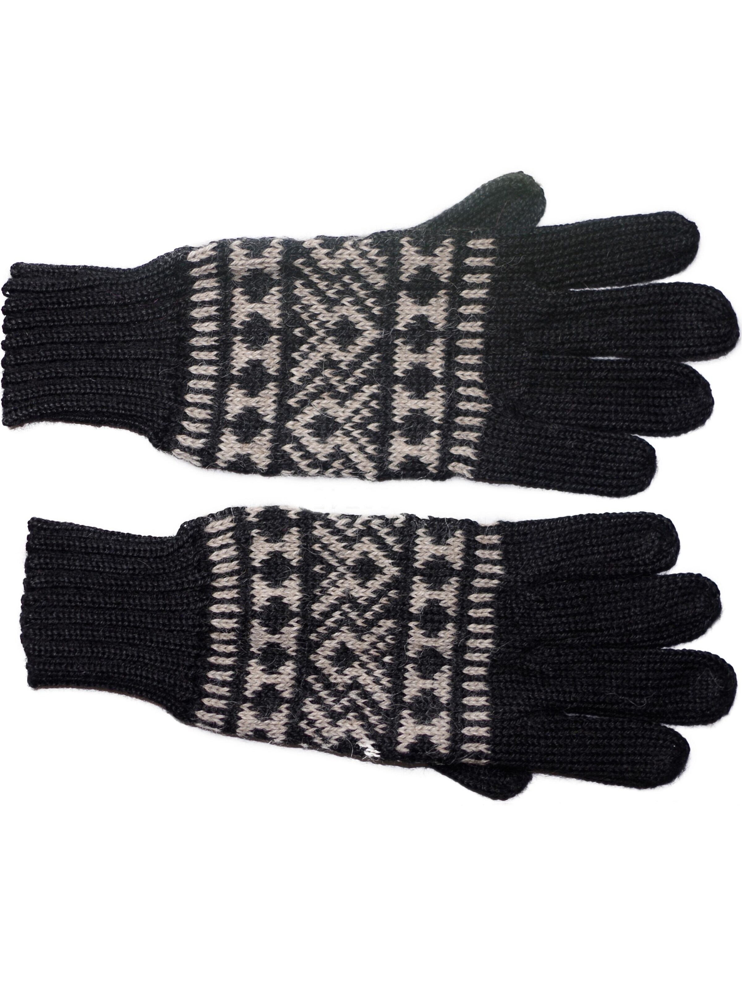 Posh Gear Fingerhandschuhe 'Guantofigura'‌‌‌‌‌‌‌ in Schwarz