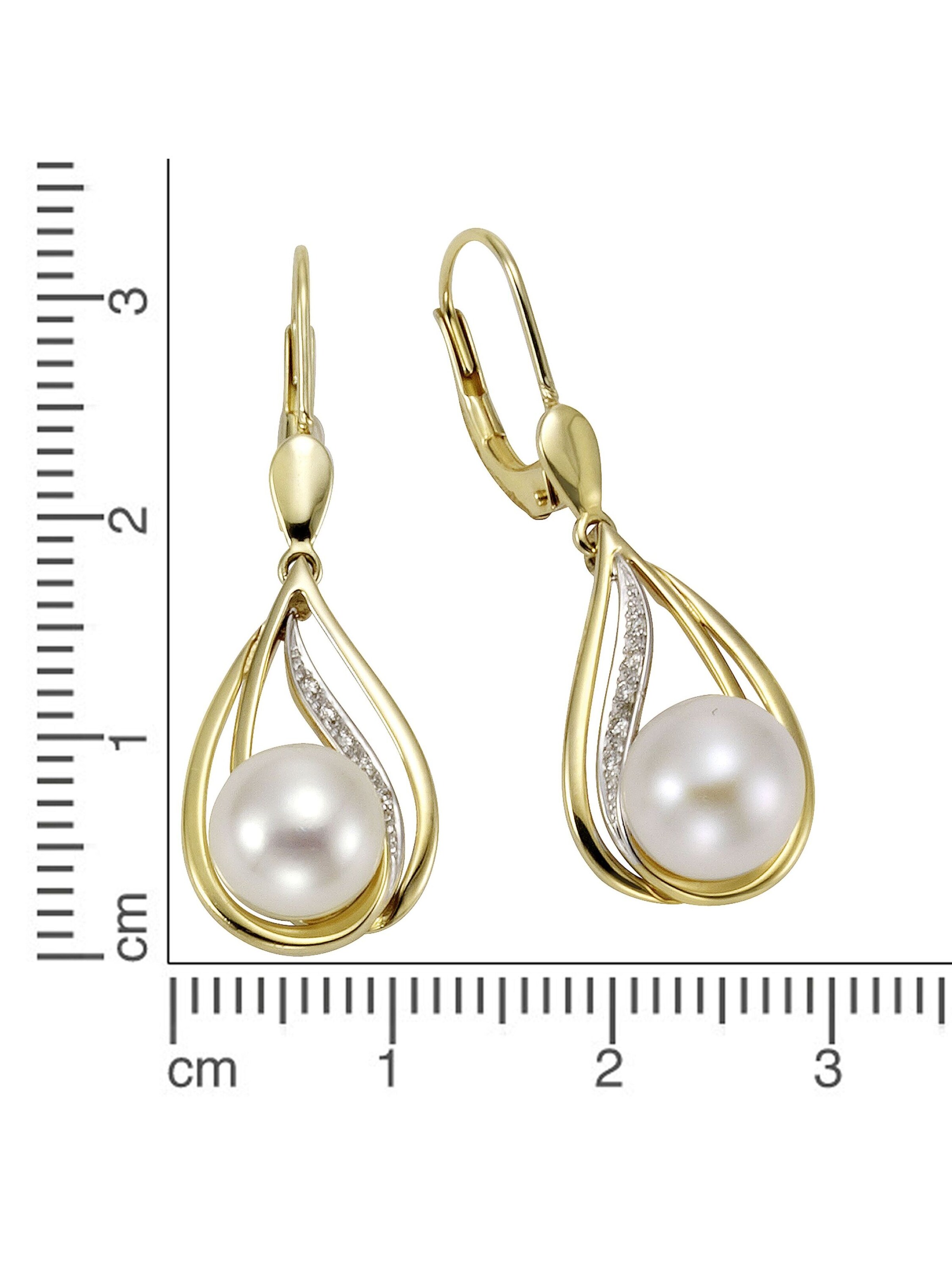 Boucles d'oreilles Orolino en jaune