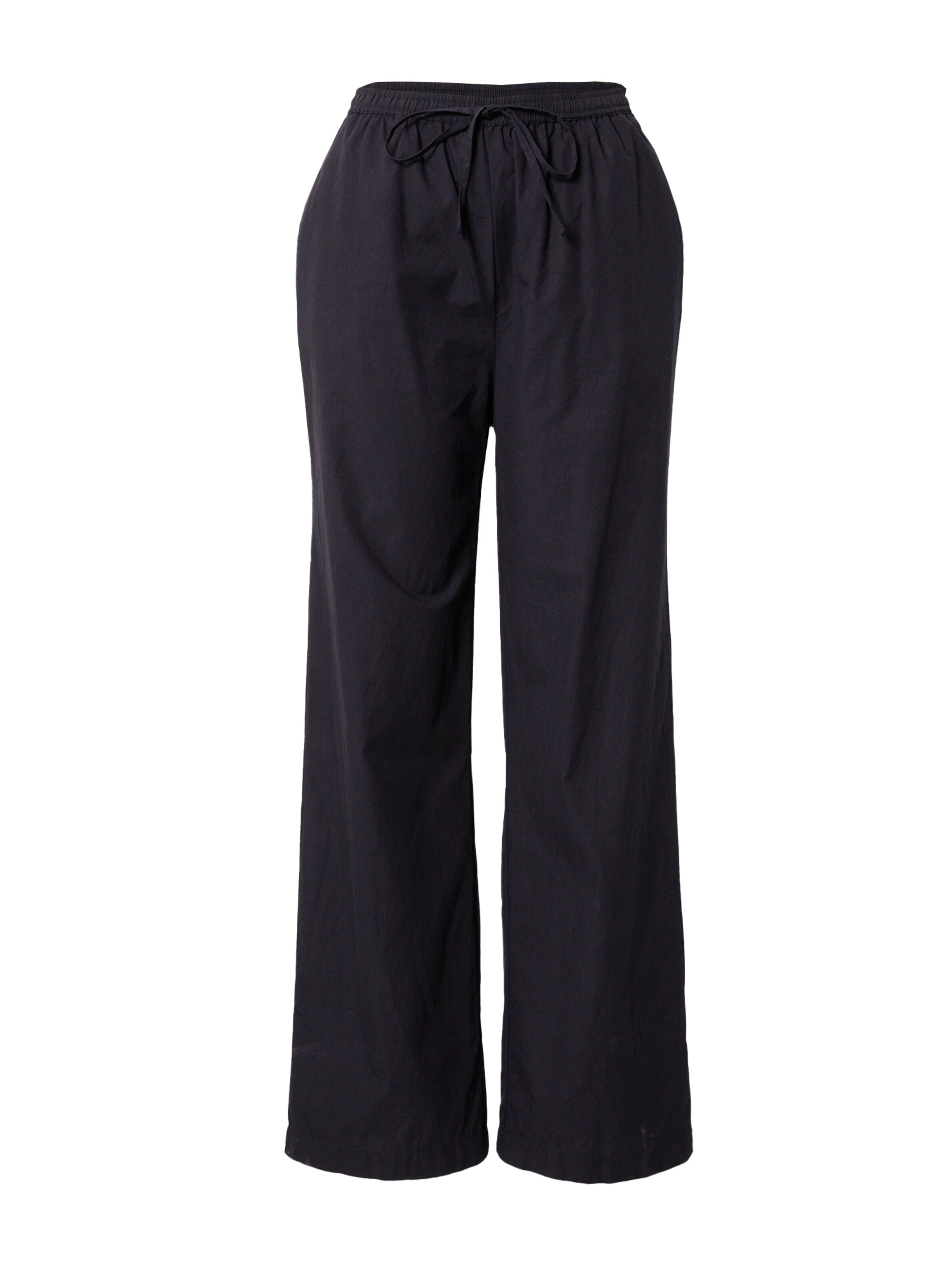 melns NLY by Nelly Vaļīgs piegriezums Bikses: no priekšpuses