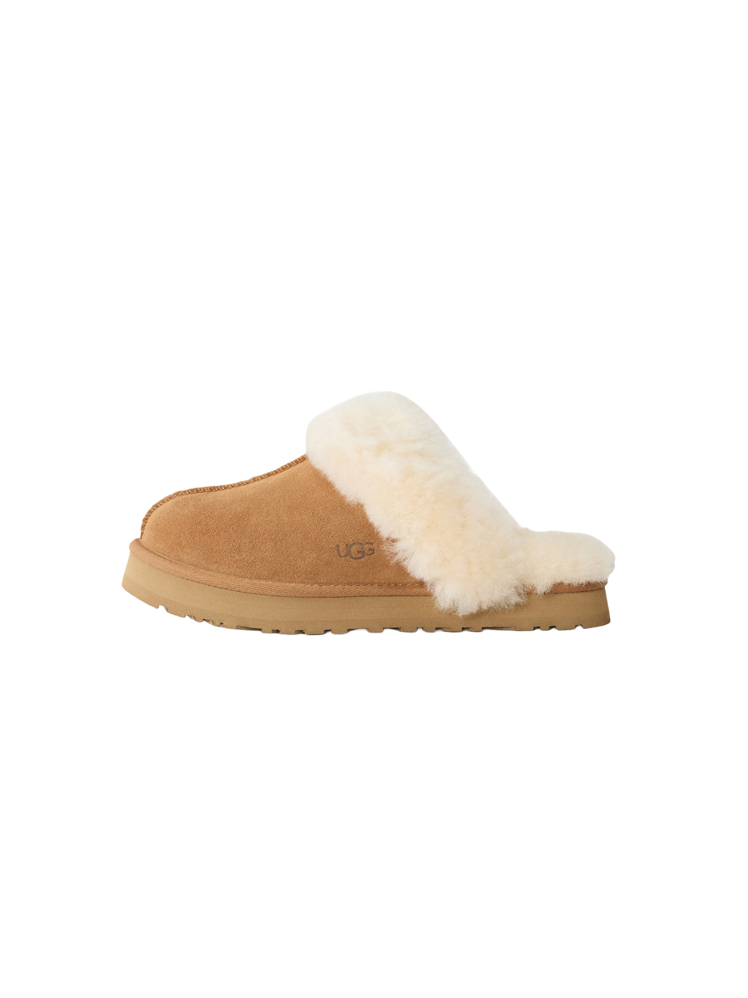 UGG Сандали 'DISQUETTE' в кафяво: отпред