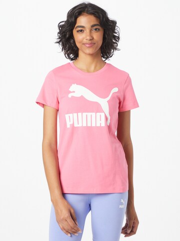T-shirt PUMA en rose : devant
