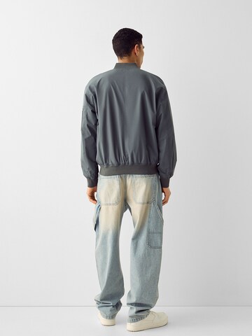 Bershka Between-Season Jacket in Grey