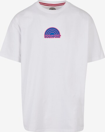 SOUTHPOLE Shirt in White: front