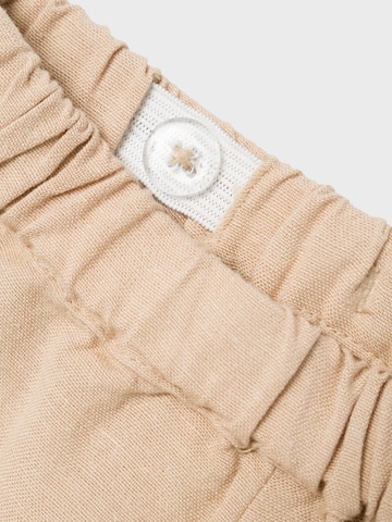 Loosefit Pantaloni 'Faher' di NAME IT in beige