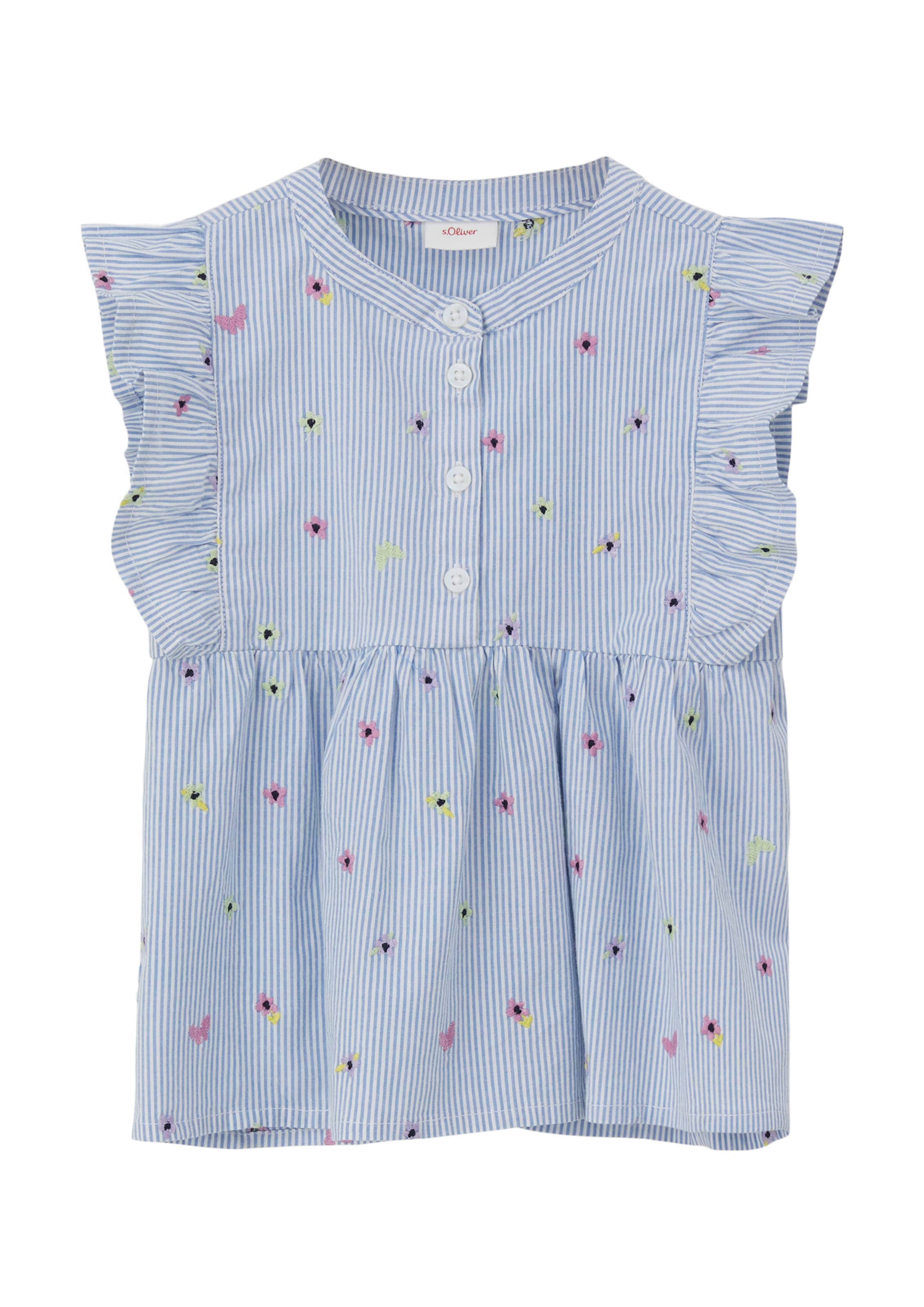 s.Oliver Bluse in Blau: Vorderseite