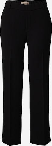 MOS MOSH Pleated Pants in Black: front