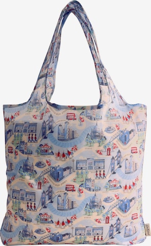 Cath Kidston Ostoskassi värissä sininen: etupuoli
