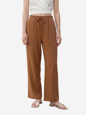 My fashion - Regular Calças em castanho