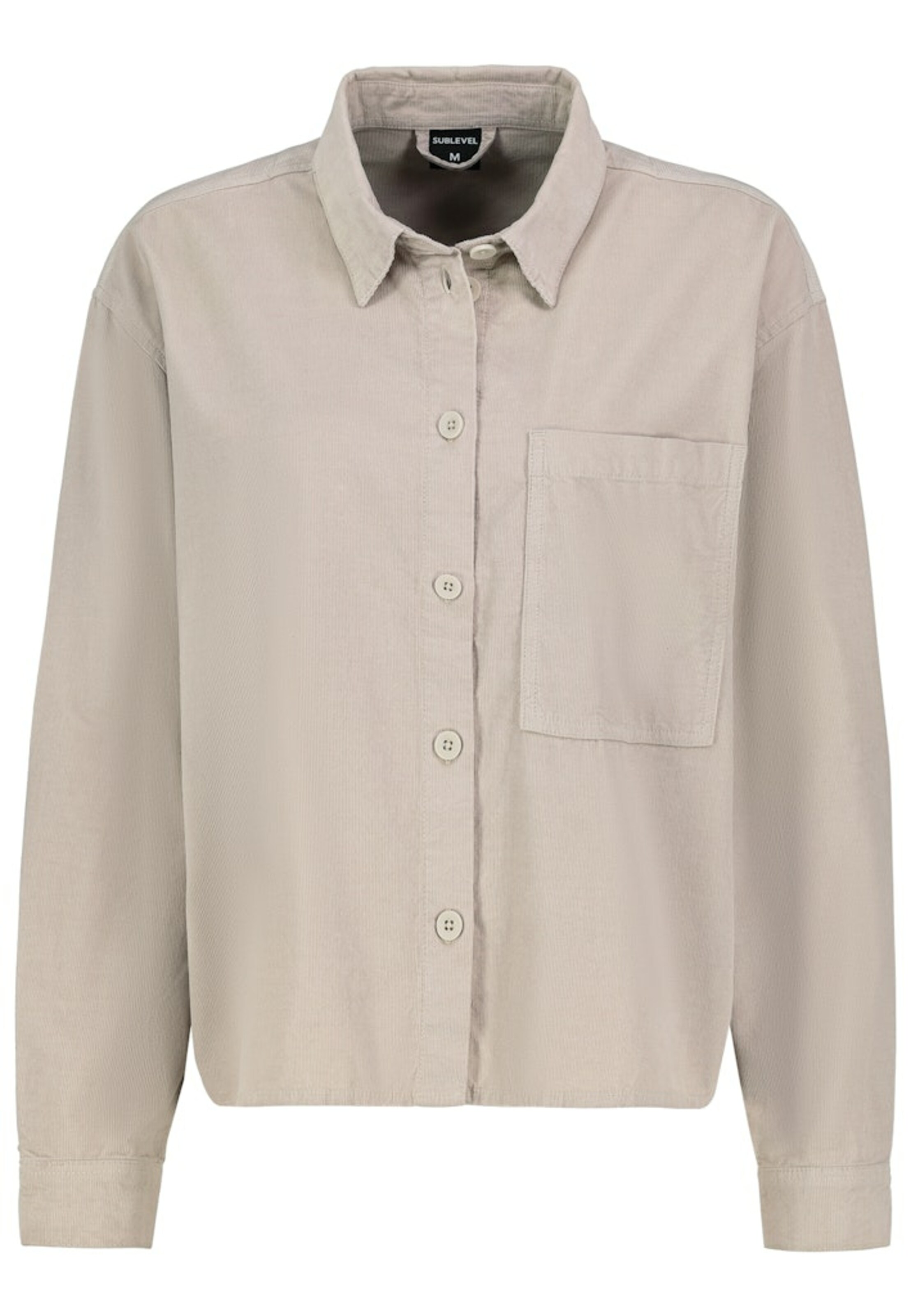 Authentic Style Blouse in Beige: front