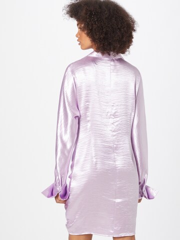 Gina Tricot Košilové šaty 'Clara' – fialová