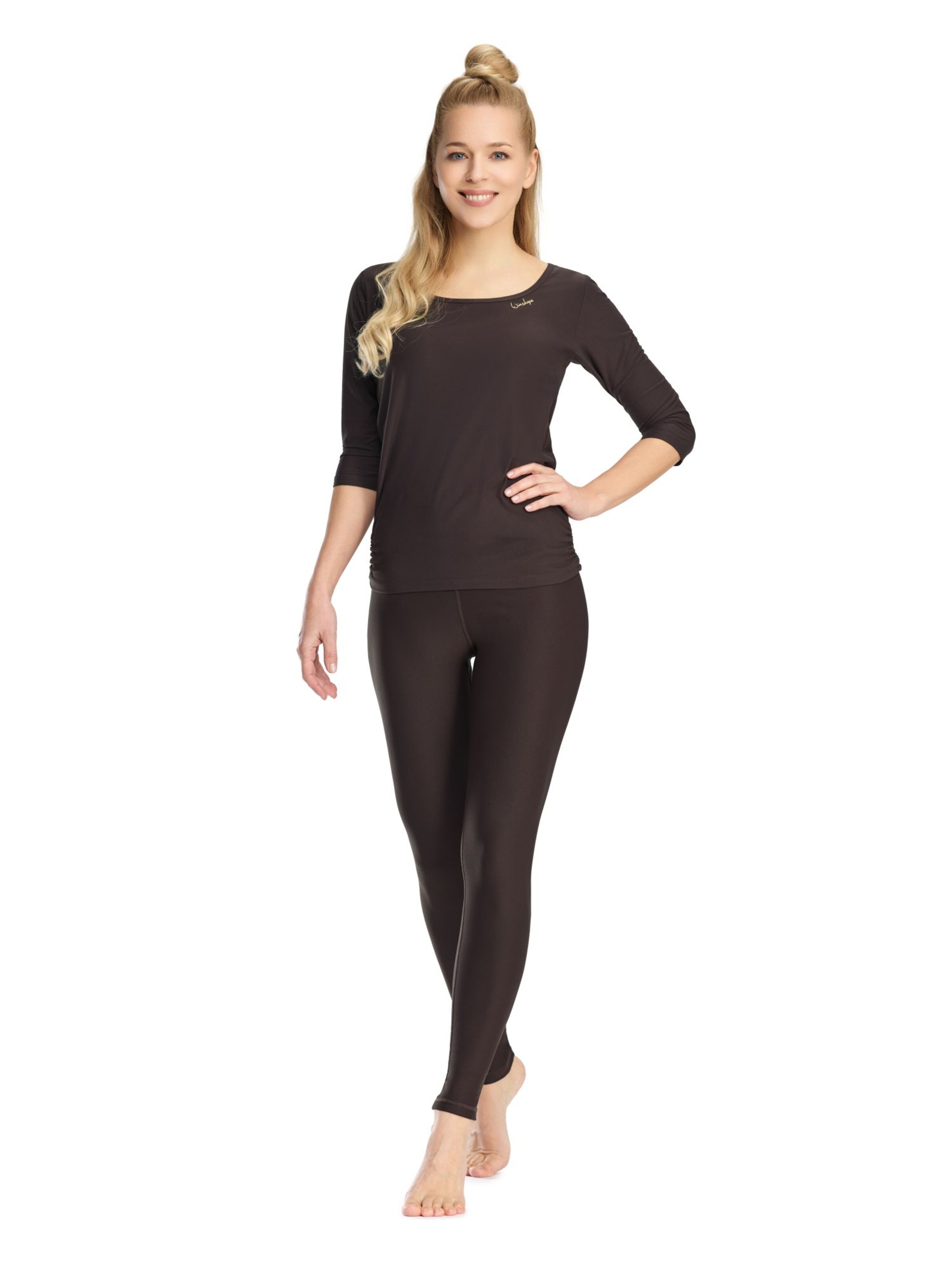 WinshapeSportski top ' AET139LS ' - smeđa boja