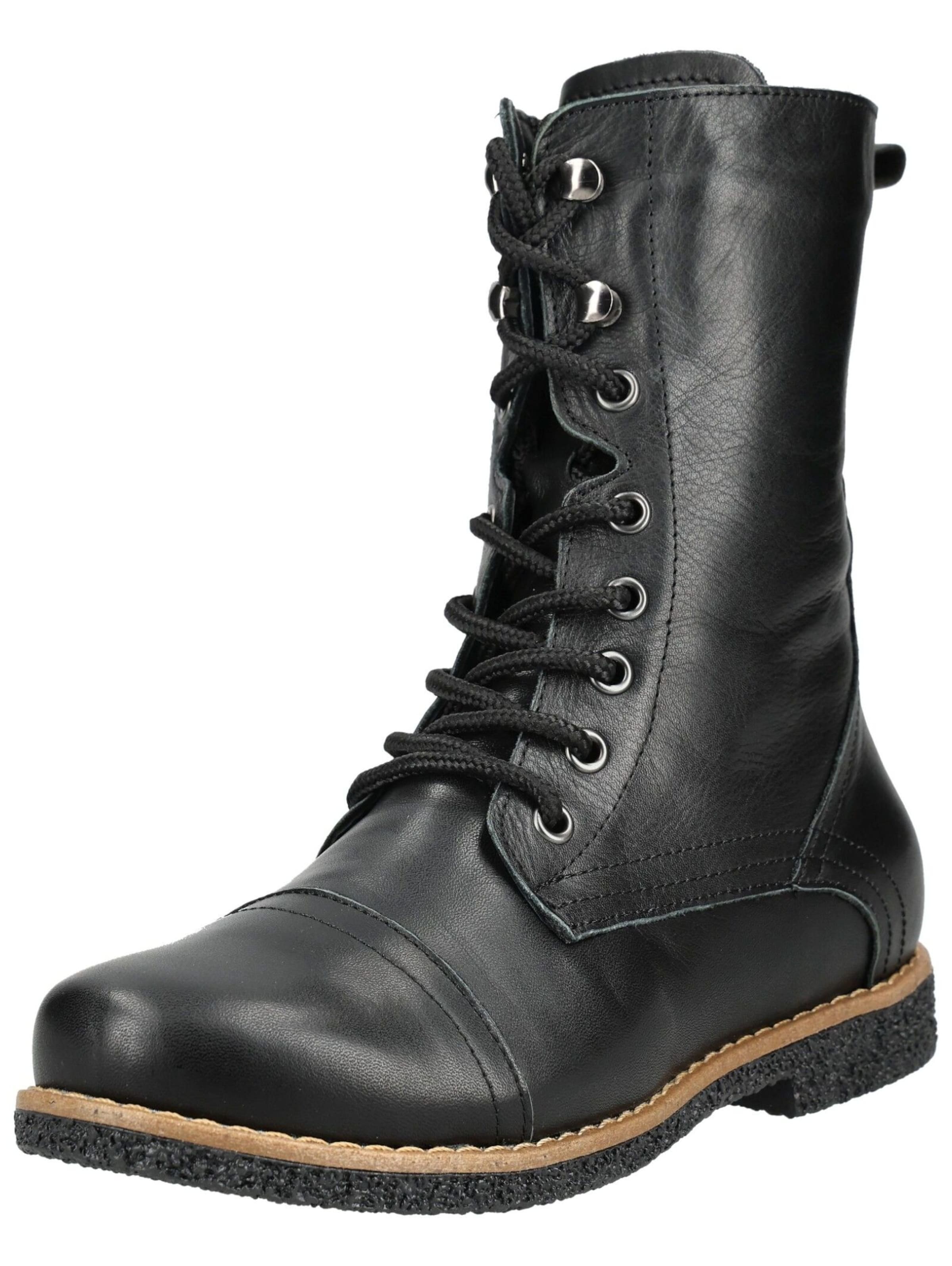 Bottines à lacets ANDREA CONTI en noir : devant
