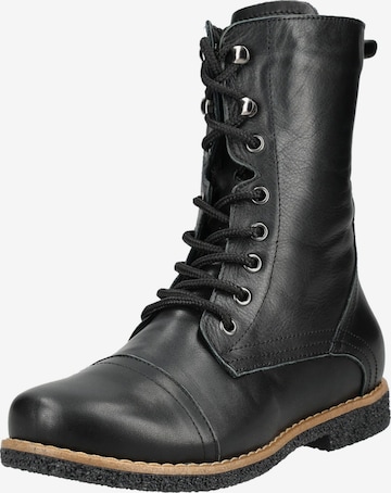 Bottines à lacets ANDREA CONTI en noir : devant