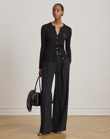 Lauren Ralph Lauren Petite Вязаная кофта в Черный