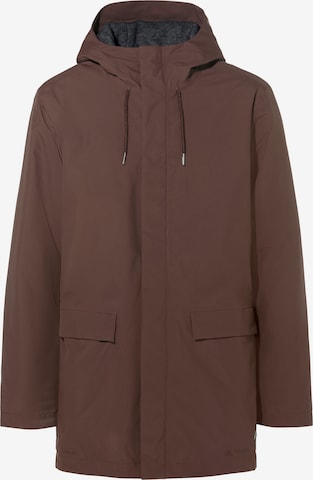 VAUDE Jacke 'Coreway' in Braun: Vorderseite