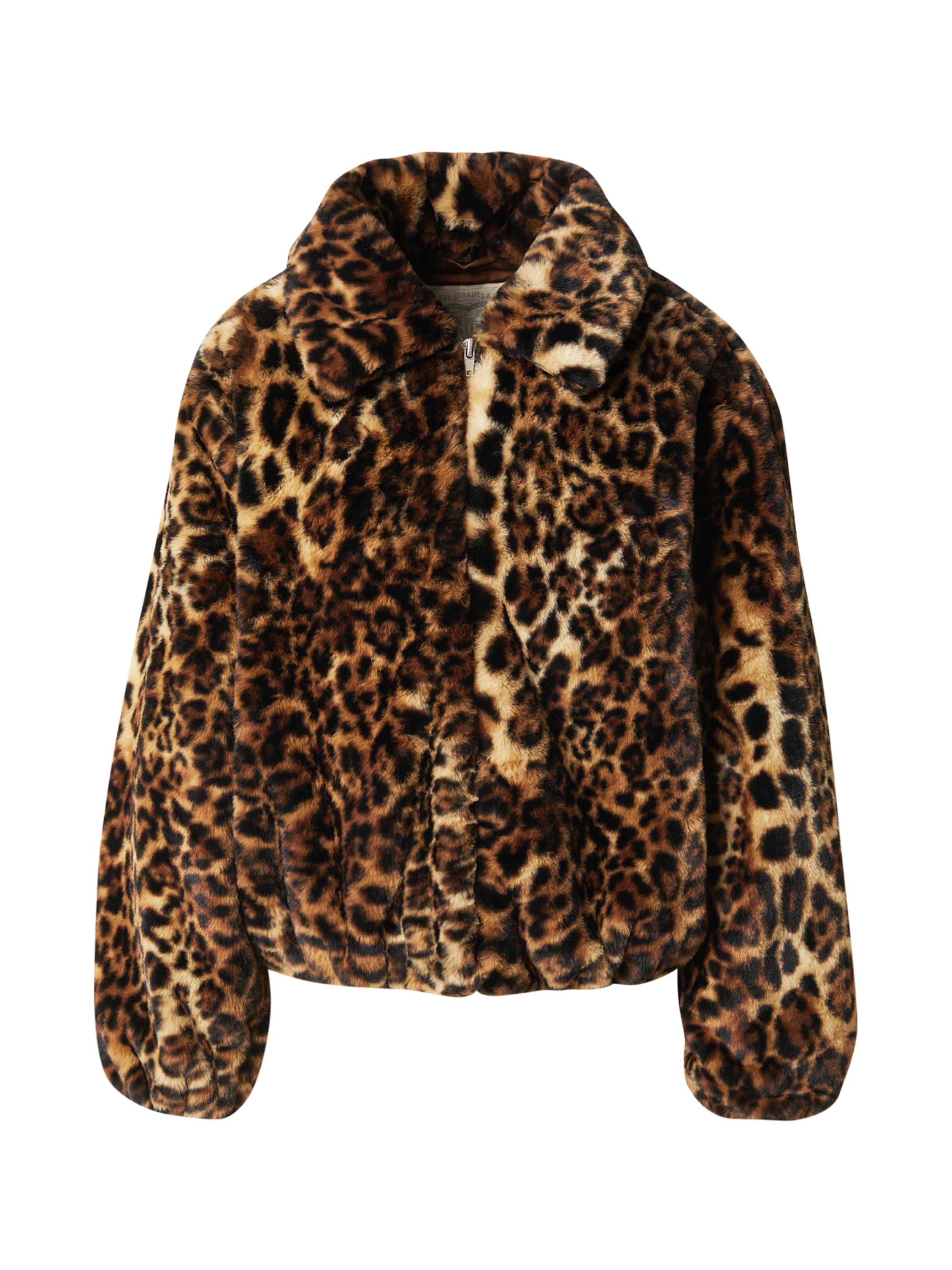 LEVI&#x27;S ®Prijelazna jakna &#x27;Elle Sherpa&#x27; - smeđa boja: prednji dio