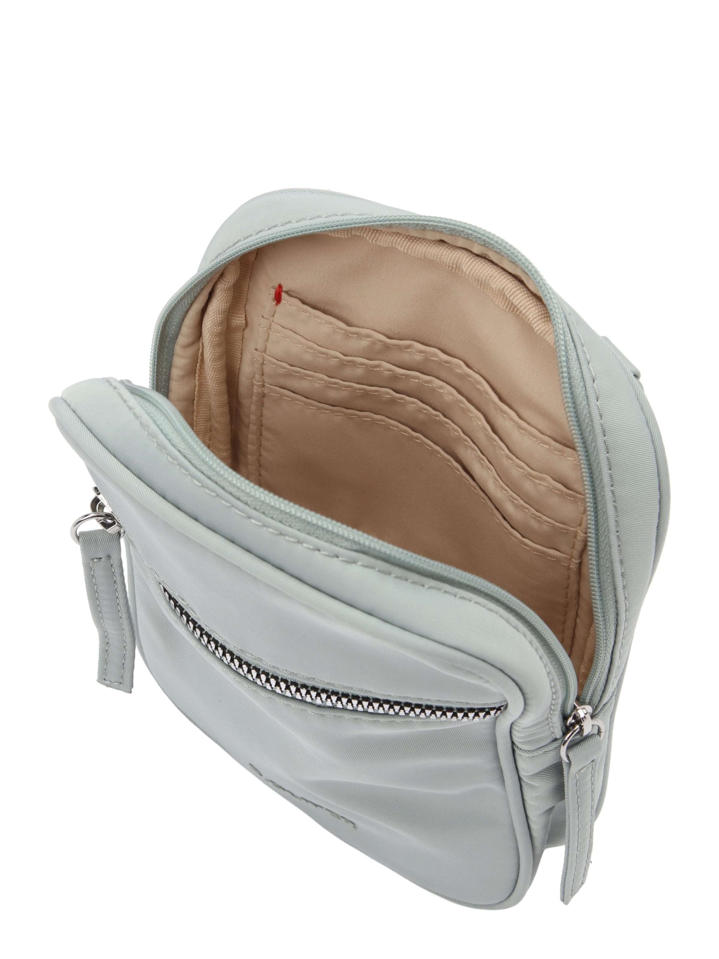 Geantă de umăr de la s.Oliver pe gri: sus