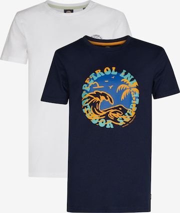 Petrol Industries Paita 'Snapper' värissä monivärinen: etupuoli