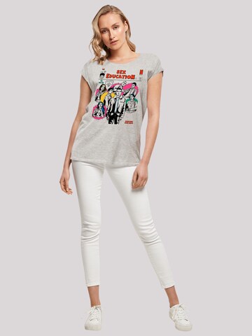T-shirt 'Sex Education Magazine Cover Netflix TV Series' F4NT4STIC en gris